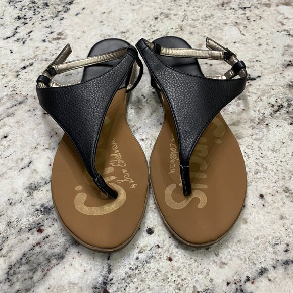 Circus by Sam Edelman | Cairo Black Thong Sandal | Size 9 Women's - Picture 4 of 10